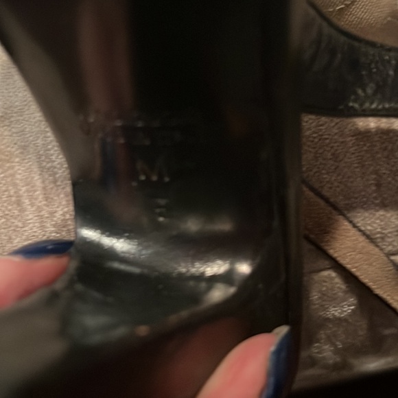 🎈🎈Adorable! Marc Jacobs size 5 sling back sandals polka dots - unique 🎈🎈 - Picture 8 of 9